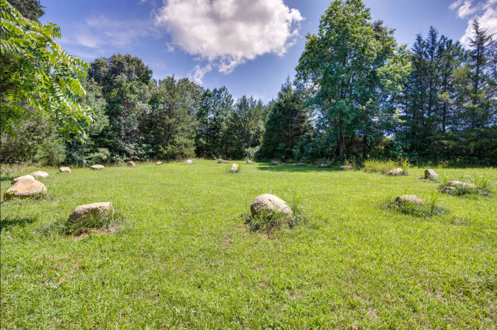 Stone Circle at Terre Haute Retreat Center outside Richmond Va.