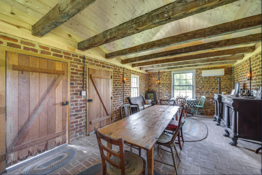 Tea, Gathering and Meeting Room at Terre Haute Farm and Retreat Center. Midlothian, Va.